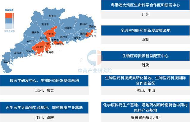【产业图谱】2025年广东生物医药与健康产业链全景图谱(图3)