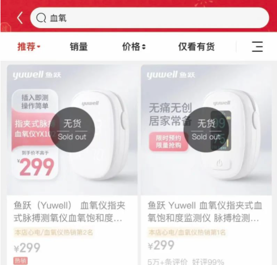 哄抬血氧仪价格“鱼跃医疗”被罚270万元(图1)