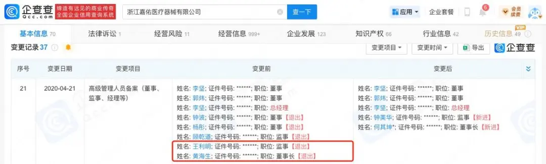 海圣医疗产能数据出现疑点高管履历或选择性披露(图5)