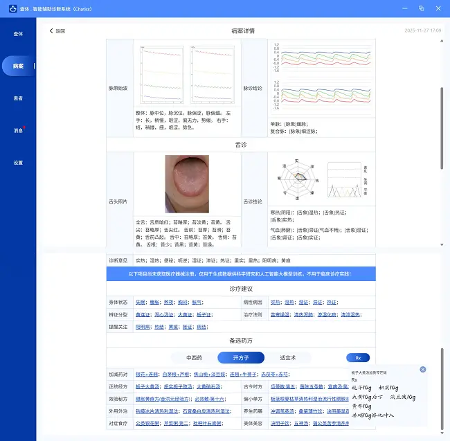 政策真给力AI中医脉诊AI中医舌诊竟在国