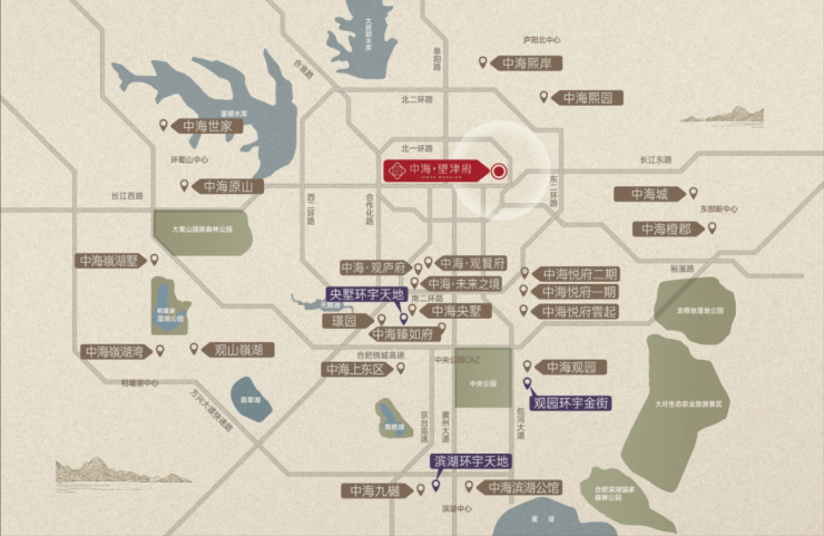 中海望津府-合肥新盘必买楼盘发布:售楼处电线小时电线最新房价楼盘评测(图4)