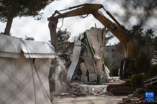 以色列强拆联合国近东救济工程处办公地(图5)