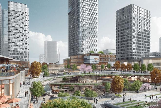 成都热搜楼盘：天府公园观澜9号售楼处（电线(图5)