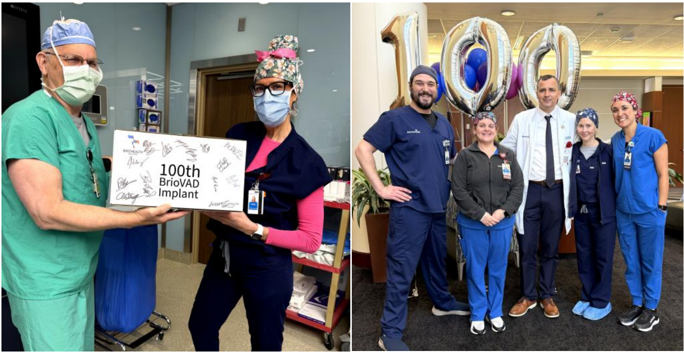 INNOVATE临床试验持续提速同心医疗成功完成第100例BrioVAD系统植入(图1)